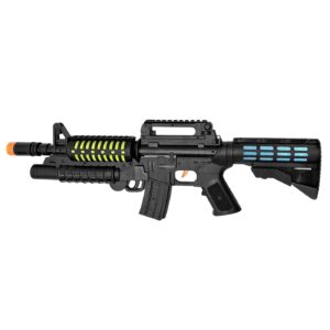 Όπλο Μπαταρίας με φως & ήχο 49x16cm Carnavalista 232432