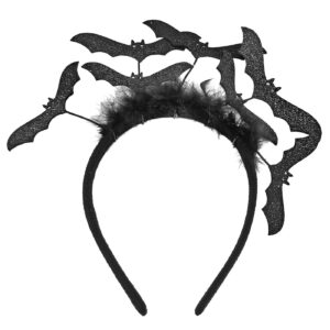 Στέκα Μαύρη με Νυχτερίδες & Τούλι 25x20cm Carnavalista 232561