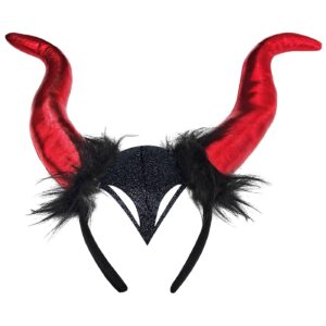 Στέκα Διαβολίνα Μεγάλα Κέρατα 32x23cm Carnavalista 232569