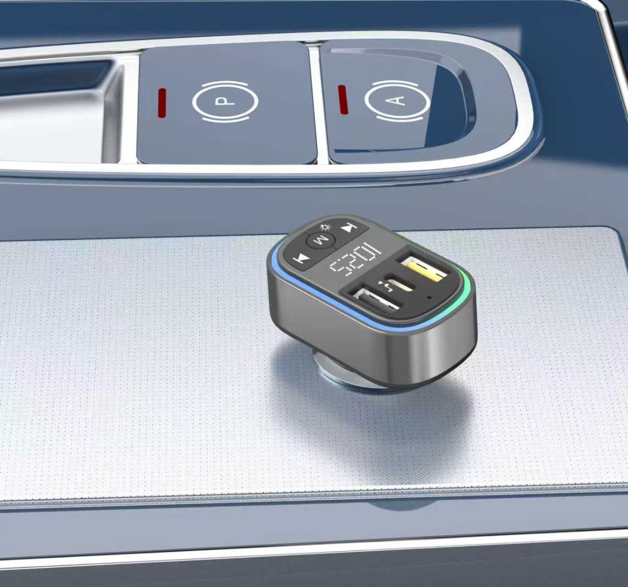 ATC-CA07 Μεταδότης FM Αυτοκινήτου με 2 Θύρες USB-A & Type-C και Υποδοχή SD 35W ATC-CA07 Μεταδότης FM Αυτοκινήτου με 2 Θύρες USB-A & Type-C και Υποδοχή SD 35W - Image 3