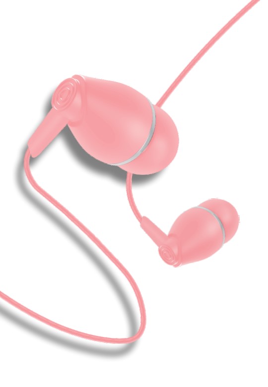 ATC-HFr1 Ενσύρματα Ακουστικά Handsfree 3,5mm Ροζ ATC-HFr1 Ενσύρματα Ακουστικά Handsfree 3