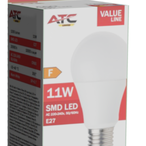 ATC SMD Λαμπτήρας LED A60 230V 11W/1055LM E27 3000K