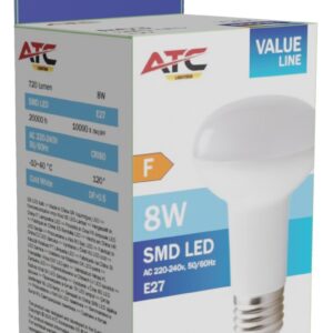 ATC SMD Λαμπτήρας LED Spot R63 230V 8W/720LM E27 6500K