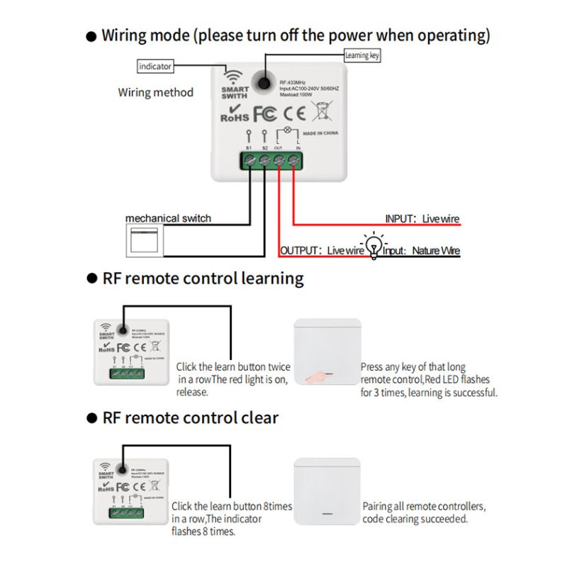 ATC WiFi & RF Breaker AC220V 433mhz ATC WiFi & RF Breaker AC220V 433mhz - Image 5
