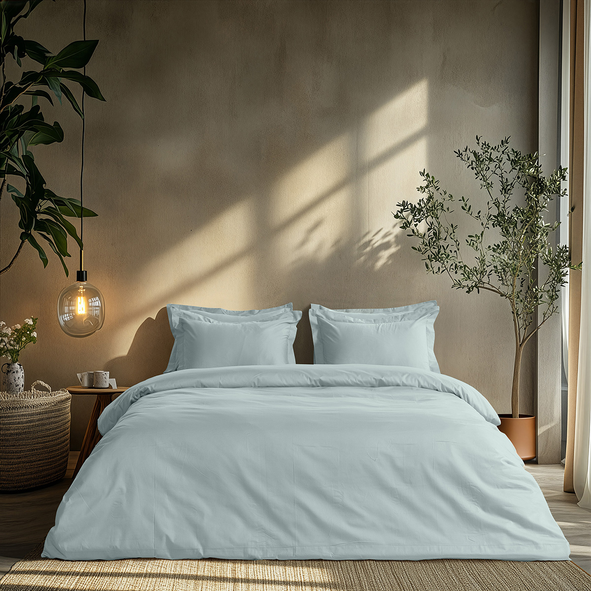 Beauty Home Σετ παπλωματοθήκη μονή Art 1700 Harmony 170x250 Γαλάζιο Beauty Home Σετ παπλωματοθήκη μονή Art 1700 Harmony 170x250 Γαλάζιο