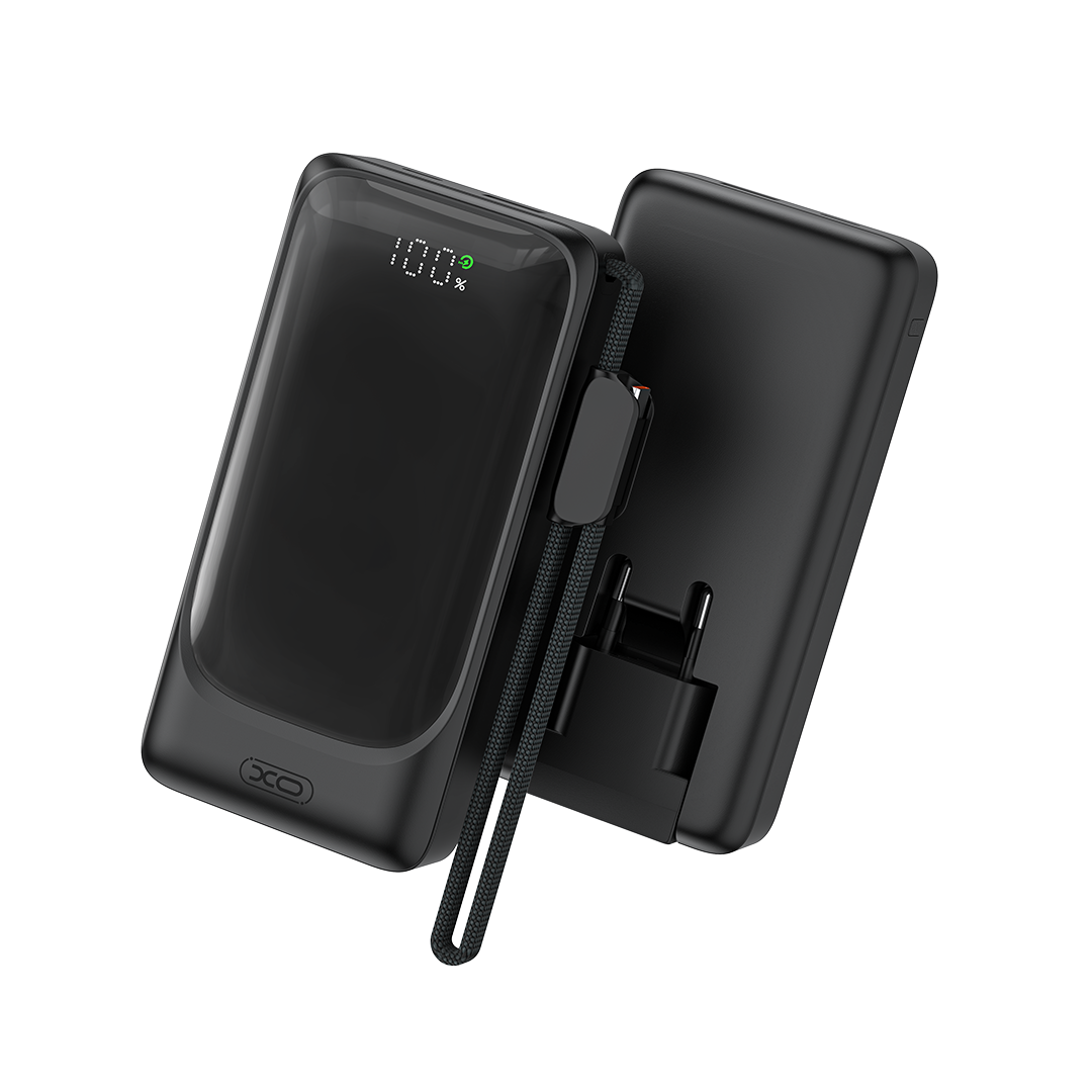 XO PR282 Powerbank Ταχείας Φόρτισης 22.5W με Πρίζα & Λουράκι Type-C 10.000mAh XO PR282 Powerbank Ταχείας Φόρτισης 22.5W με Πρίζα & Λουράκι Type-C 10.000mAh - Image 3