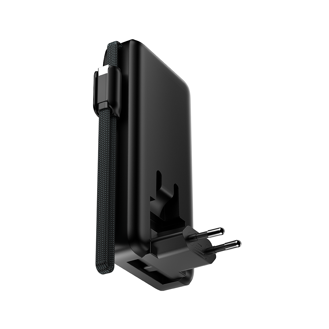 XO PR282 Powerbank Ταχείας Φόρτισης 22.5W με Πρίζα & Λουράκι Type-C 10.000mAh XO PR282 Powerbank Ταχείας Φόρτισης 22.5W με Πρίζα & Λουράκι Type-C 10.000mAh - Image 4