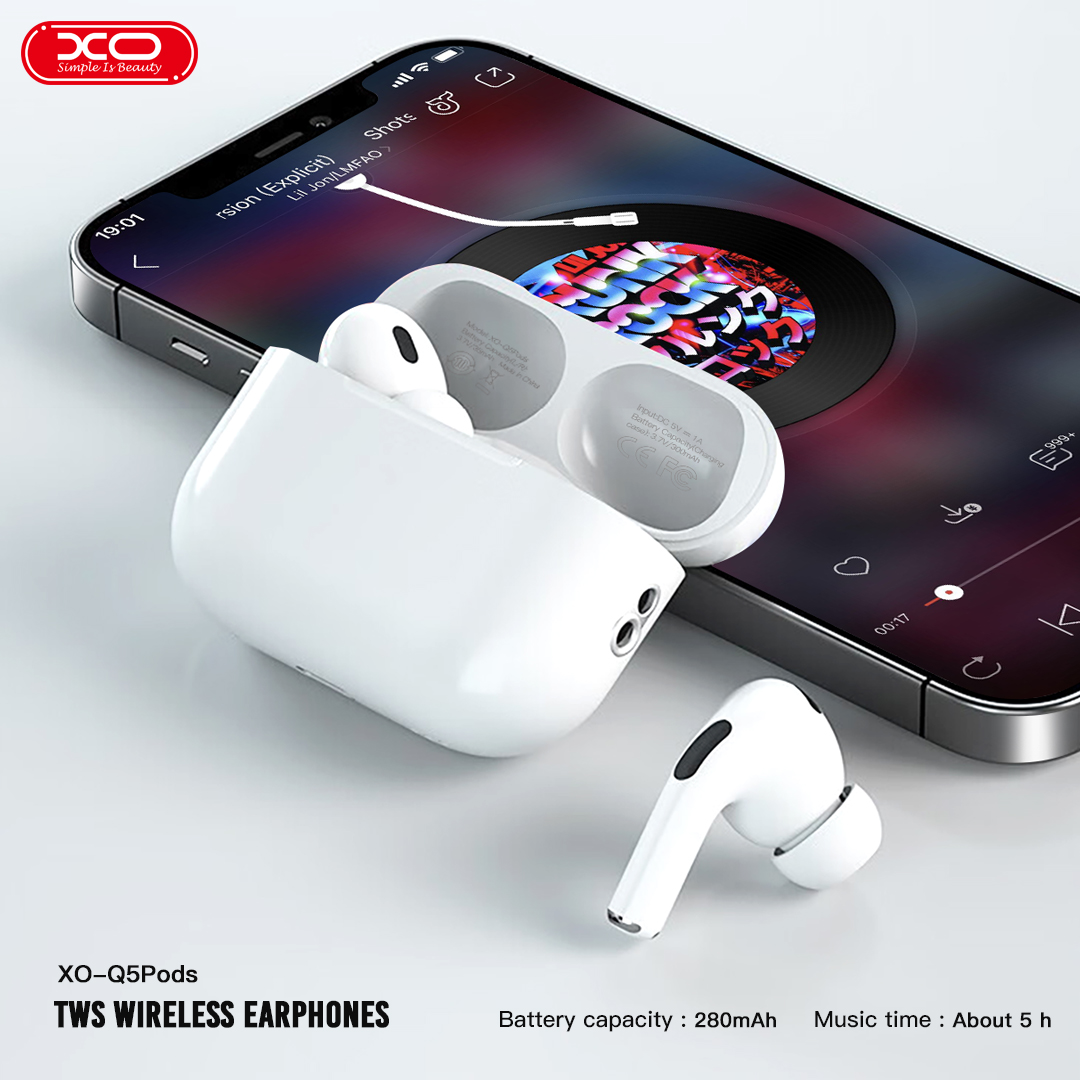 XO Q5Pods Bluetooth Ακουστικά (5th generation) XO Q5Pods Bluetooth Ακουστικά (5th generation) - Image 5