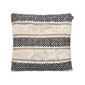 ΔΙΑΚΟΣΜΗΤΙΚΟ ΜΑΞΙΛΑΡΙ Fylliana "Brocar" ΜΠΕΖ ΧΡΩΜΑ 45x45εκ