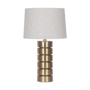 ΕΠΙΤΡΑΠΕΖΙΑ ΛΑΜΠΑ Fylliana FL24573 ΜΕΤΑΛΛΙΚΗ ΜΠΡΟΝΖΕ ΧΡΩΜΑ 31x51εκ Ε27