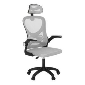 ΚΑΡΕΚΛΑ ΓΡΑΦΕΙΟΥ Fylliana FL850 ΓΚΡΙ ΧΡΩΜΑ 63x55x101εκ