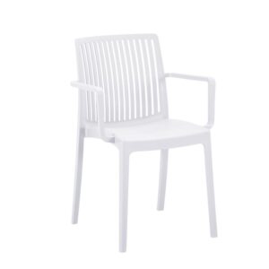 ΚΑΡΕΚΛΑ ΚΗΠΟΥ ΑΠΟ ΠΟΛΥΠΡΟΠΥΛΕΝΙΟ Fylliana "Emma" ΜΕ UV ΠΡΟΣΤΑΣΙΑ ΛΕΥΚΟ ΧΡΩΜΑ 55x56x82εκ