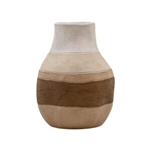 ΚΕΡΑΜΙΚΟ ΒΑΖΟ Fylliana FL20093 ΑΝΟΙΧΤΟ ΚΑΦΕ ΧΡΩΜΑ 22x29εκ