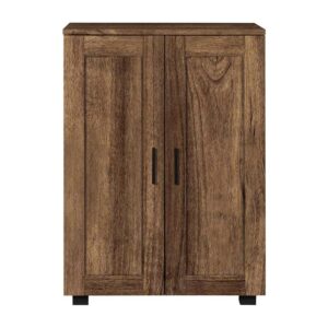 ΠΑΠΟΥΤΣΟΘΗΚΗ Fylliana "Cubo" ΜΕ 4 ΡΑΦΙΑ ΧΡΩΜΑ BROWN OAK 60x33x84εκ