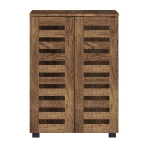 ΠΑΠΟΥΤΣΟΘΗΚΗ Fylliana "Vento" ΜΕ 4 ΡΑΦΙΑ ΧΡΩΜΑ BROWN OAK 60x33x87εκ