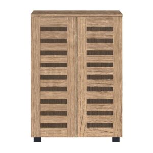 ΠΑΠΟΥΤΣΟΘΗΚΗ Fylliana "Vento" ΜΕ 4 ΡΑΦΙΑ ΧΡΩΜΑ GREY OAK 60x33x87εκ