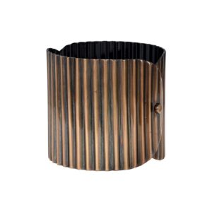 ΣΕΤ 2 ΜΕΤΑΛΛΙΚΑ ΚΑΣΠΩ Fylliana FL25186 ΜΠΡΟΝΖΕ ΧΡΩΜΑ 13x13εκ & 11x10εκ
