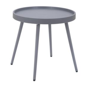 ΤΡΑΠΕΖΑΚΙ ΚΗΠΟΥ Fylliana "Solin" ΑΠΟ ΠΟΛΥΠΡΟΠΥΛΕΝΙΟ (PP) ΓΚΡΙ ΧΡΩΜΑ 49x49x46εκ