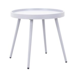 ΤΡΑΠΕΖΑΚΙ ΚΗΠΟΥ Fylliana "Solin" ΑΠΟ ΠΟΛΥΠΡΟΠΥΛΕΝΙΟ (PP) ΛΕΥΚΟ ΧΡΩΜΑ 49x49x46εκ