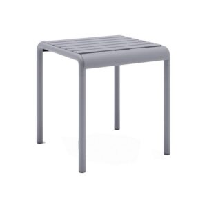 ΤΡΑΠΕΖΑΚΙ ΚΗΠΟΥ Fylliana "Zenya" ΑΠΟ ΠΟΛΥΠΡΟΠΥΛΕΝΙΟ (PP) ΣΚΟΥΡΟ ΓΚΡΙ ΧΡΩΜΑ 46x46x48εκ