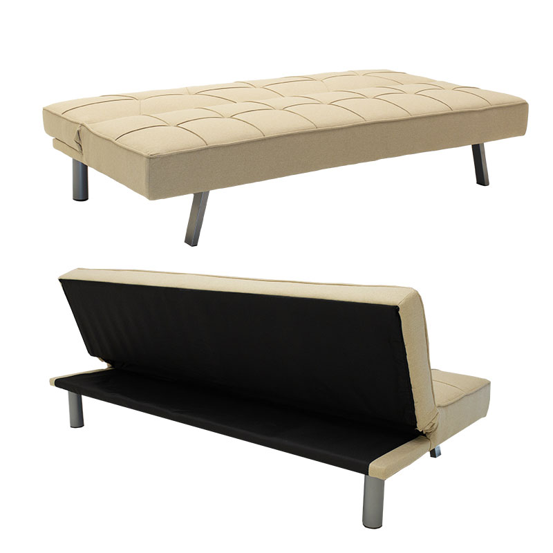 Καναπές-κρεβάτι Travis pakoworld 3θέσιος με ύφασμα μπεζ 175x83x74εκ Καναπές-κρεβάτι Travis pakoworld 3θέσιος με ύφασμα μπεζ 175x83x74εκ - Image 5