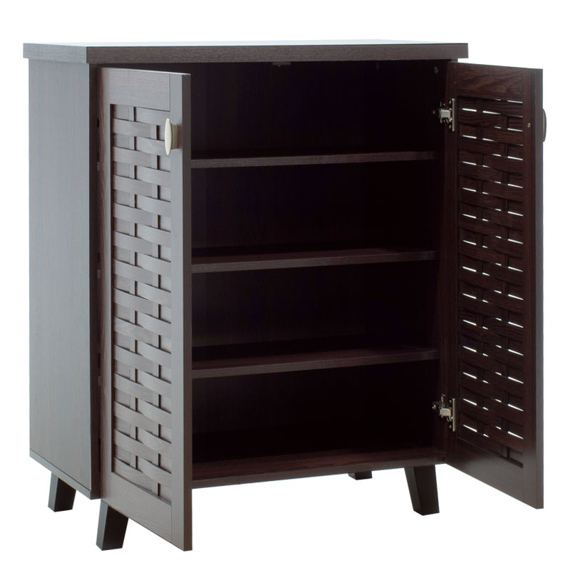 Παπουτσοθήκη-ντουλάπι MANTAM pakoworld 12 ζεύγων χρώμα καρυδί 78x40x92εκ Παπουτσοθήκη-ντουλάπι MANTAM pakoworld 12 ζεύγων χρώμα καρυδί 78x40x92εκ - Image 4