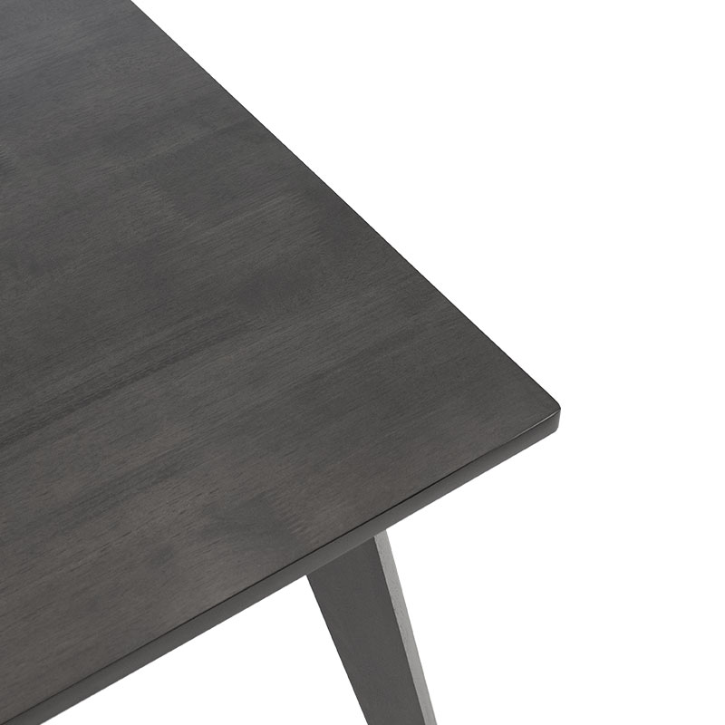 Τραπέζι Benson pakoworld MDF σε rustic grey απόχρωση 80x80x75εκ Τραπέζι Benson pakoworld MDF σε rustic grey απόχρωση 80x80x75εκ - Image 4