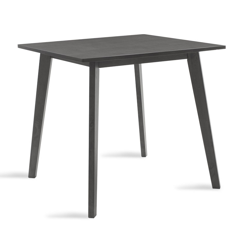 Τραπέζι Benson pakoworld MDF σε rustic grey απόχρωση 80x80x75εκ Τραπέζι Benson pakoworld MDF σε rustic grey απόχρωση 80x80x75εκ