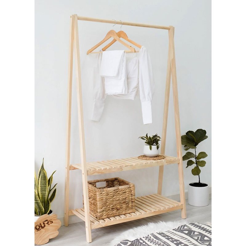 Έπιπλο εισόδου Linett pakoworld φυσικό 86x38x148εκ Έπιπλο εισόδου Linett pakoworld φυσικό 86x38x148εκ