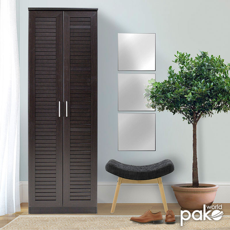 Παπουτσοθήκη-ντουλάπα SANTE pakoworld 21 ζεύγων χρώμα wenge 60x37x183εκ Παπουτσοθήκη-ντουλάπα SANTE pakoworld 21 ζεύγων χρώμα wenge 60x37x183εκ