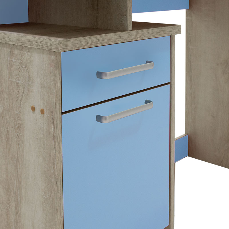 Γραφείο εργασίας Looney pakoworld χρώμα castillo-μπλε 100x55x75εκ Γραφείο εργασίας Looney pakoworld χρώμα castillo-μπλε 100x55x75εκ - Image 5