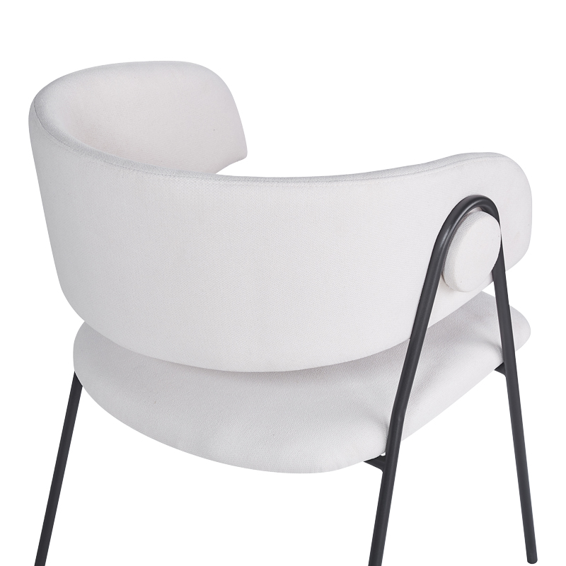 Πολυθρόνα Rachele I pakoworld μπεζ ύφασμα-πόδι μαύρο μέταλλο 52x65x79εκ Πολυθρόνα Rachele I pakoworld μπεζ ύφασμα-πόδι μαύρο μέταλλο 52x65x79εκ - Image 7