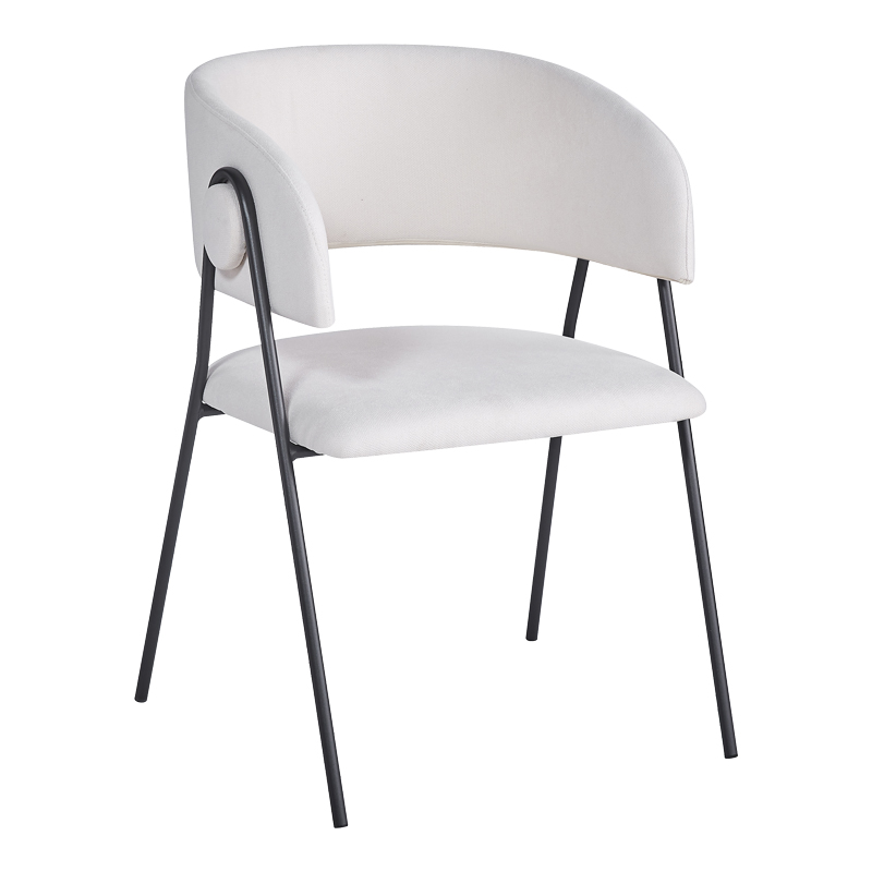 Πολυθρόνα Rachele I pakoworld μπεζ ύφασμα-πόδι μαύρο μέταλλο 52x65x79εκ Πολυθρόνα Rachele I pakoworld μπεζ ύφασμα-πόδι μαύρο μέταλλο 52x65x79εκ