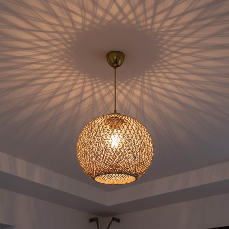 Φωτιστικό οροφής μονόφωτο Leshia pakoworld Ε27 καφέ Φ38x38εκ Φωτιστικό οροφής μονόφωτο Leshia pakoworld Ε27 καφέ Φ38x38εκ - Image 3
