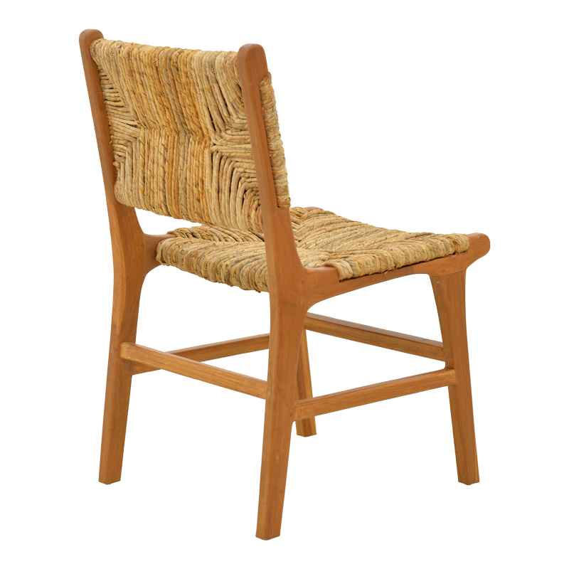 Καρέκλα Refane pakoworld σκελετός teak ξύλο με ψάθα σε φυσική απόχρωση 50x58x85εκ Καρέκλα Refane pakoworld σκελετός teak ξύλο με ψάθα σε φυσική απόχρωση 50x58x85εκ - Image 3