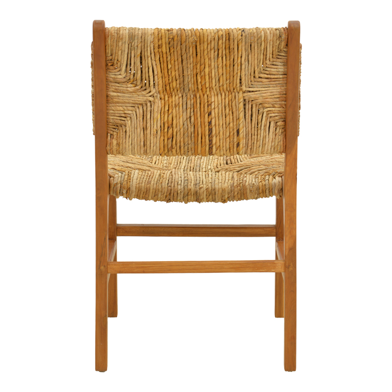 Καρέκλα Refane pakoworld σκελετός teak ξύλο με ψάθα σε φυσική απόχρωση 50x58x85εκ Καρέκλα Refane pakoworld σκελετός teak ξύλο με ψάθα σε φυσική απόχρωση 50x58x85εκ - Image 6