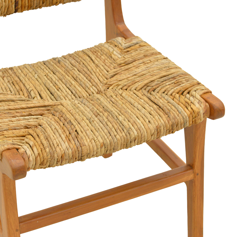 Καρέκλα Refane pakoworld σκελετός teak ξύλο με ψάθα σε φυσική απόχρωση 50x58x85εκ Καρέκλα Refane pakoworld σκελετός teak ξύλο με ψάθα σε φυσική απόχρωση 50x58x85εκ - Image 8