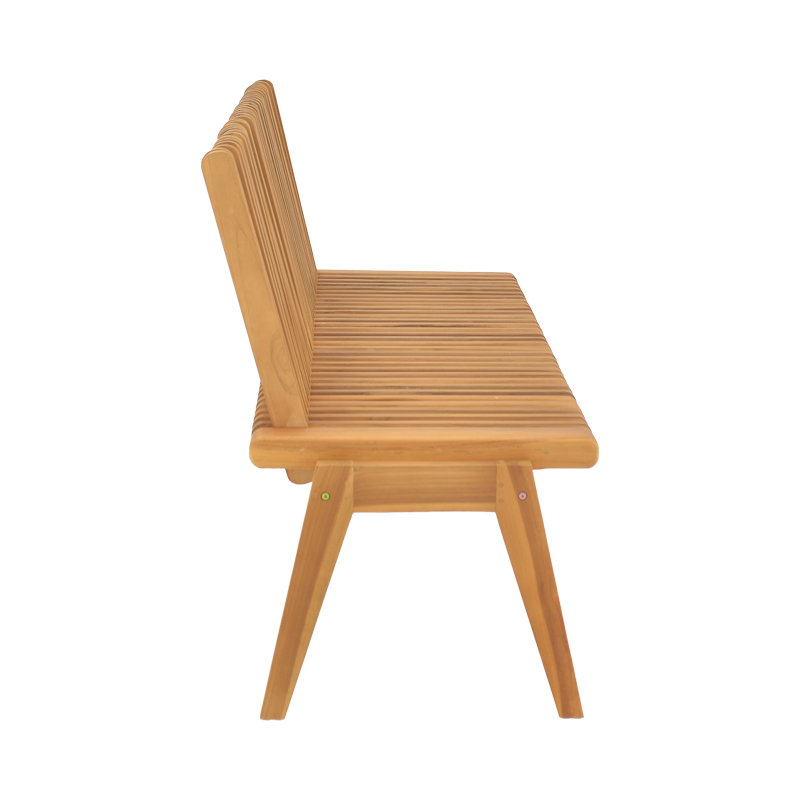 Πολυμορφικός καναπές-παγκάκι Jey pakoworld teak ξύλο σε φυσική απόχρωση 120x57.5x80εκ Πολυμορφικός καναπές-παγκάκι Jey pakoworld teak ξύλο σε φυσική απόχρωση 120x57.5x80εκ - Image 6