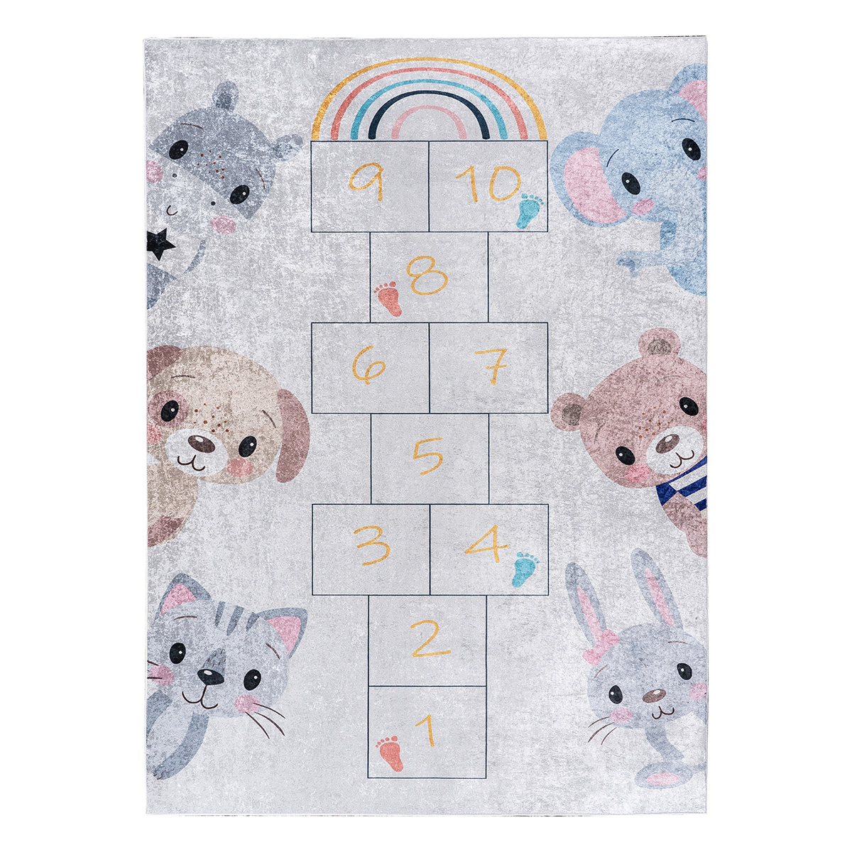 Beauty Home Χαλί παιδικό Fun Art 9597 160x230 Γκρι Beauty Home Χαλί παιδικό Fun Art 9597 160x230 Γκρι