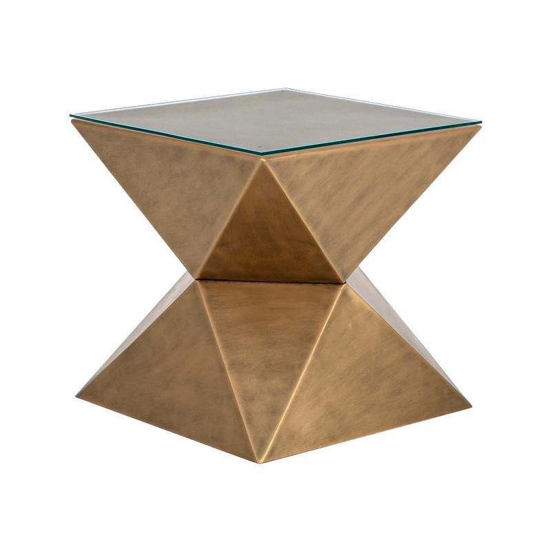 ΜΕΤΑΛΛΙΚΟ ΤΡΑΠΕΖΑΚΙ ΣΑΛΟΝΙΟΥ ΣΕ ΣΧΗΜΑ ΠΥΡΑΜΙΔΑ ΜΕ ΓΥΑΛΙ Fylliana FL0160 ΧΡΥΣΟ 41x41εκ ΜΕΤΑΛΛΙΚΟ ΤΡΑΠΕΖΑΚΙ ΣΑΛΟΝΙΟΥ ΣΕ ΣΧΗΜΑ ΠΥΡΑΜΙΔΑ ΜΕ ΓΥΑΛΙ Fylliana FL0160 ΧΡΥΣΟ 41x41εκ