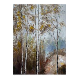 ΠΙΝΑΚΑΣ Fylliana "Forest 143" ΣΕ ΚΑΜΒΑ ΜΕ ΞΥΛΙΝΟ ΠΛΑΙΣΙΟ 80*2.3*60 sls