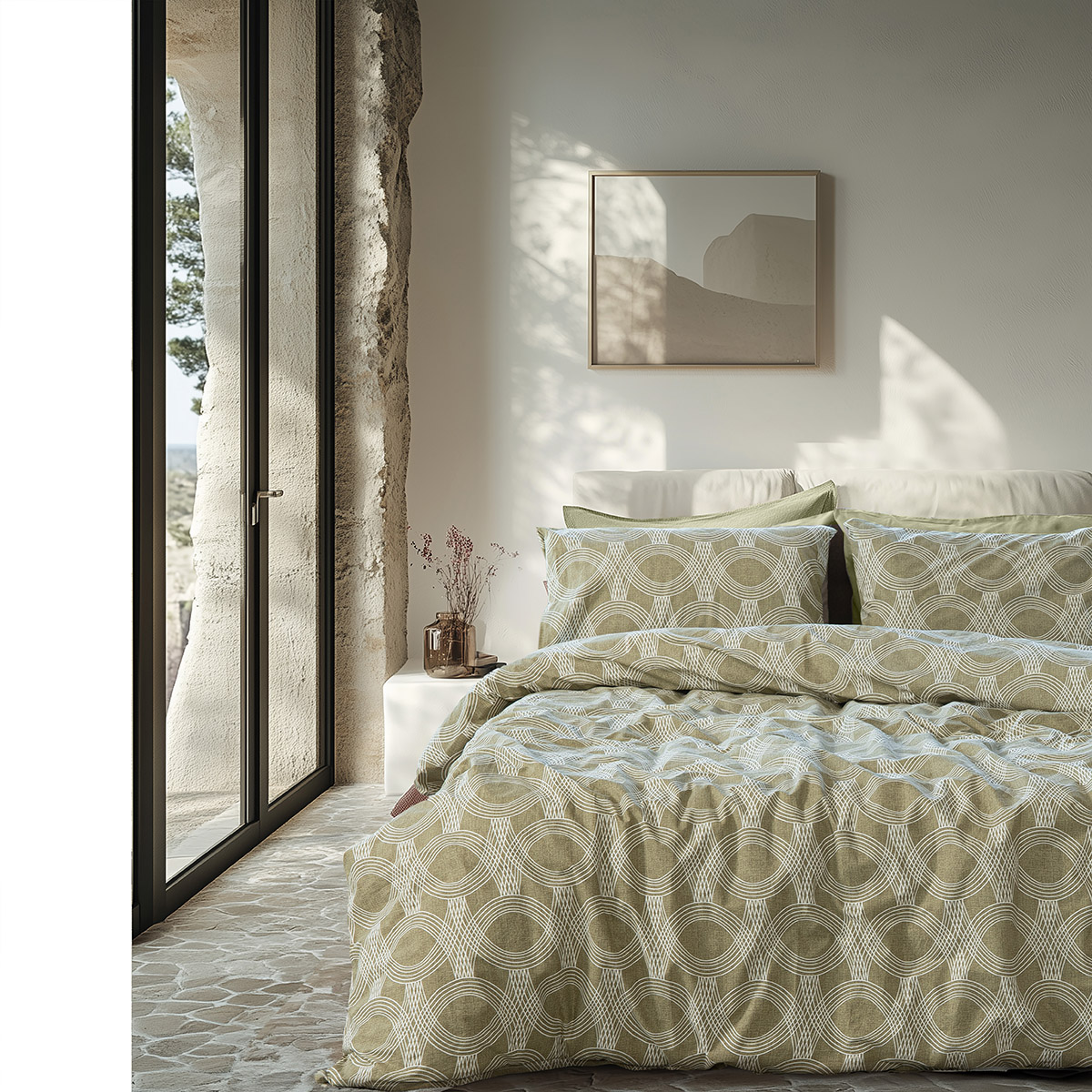 Beauty Home Σετ σεντόνια King size Glory Art 12377 280x265 Λαδί Beauty Home Σετ σεντόνια King size Glory Art 12377 280x265 Λαδί