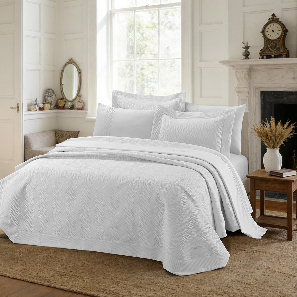 Beauty Home Σετ κουβερλί υπέρδιπλο 3τμχ Promise Art 12499 230x250 Λευκό Beauty Home Σετ κουβερλί υπέρδιπλο 3τμχ Promise Art 12499 230x250 Λευκό