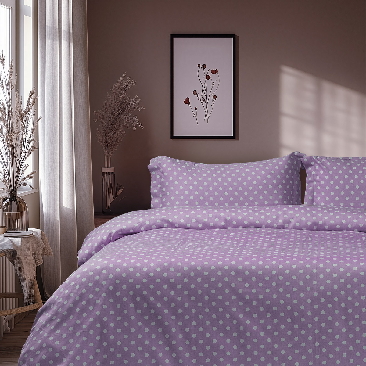 Beauty Home Σετ πάπλωμα μονό Art 10101 Fancy 160x230 Λιλά Beauty Home Σετ πάπλωμα μονό Art 10101 Fancy 160x230 Λιλά